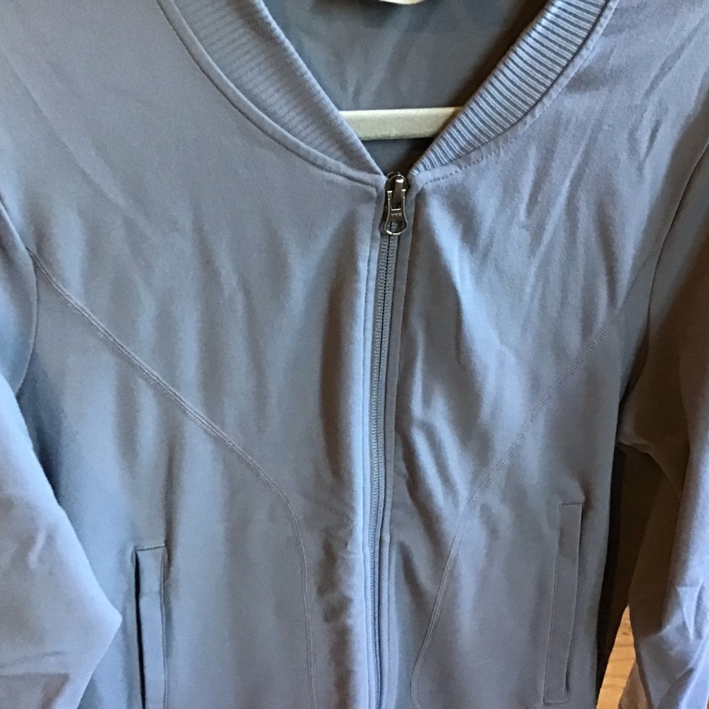 Athleta Full Zip Jacket V-Neck - Picture 5 of 7